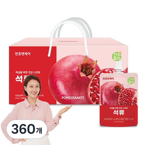 천호엔케어 하루활력 석류즙, 70ml, 360개