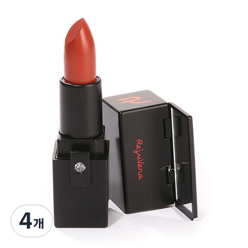 코스노리 글로우 터치 립스틱 3g, 15 우아한 달리아, 1개 15 레쥬베라 러브 매트 립스틱 4g, No 9 테라코타, 4개