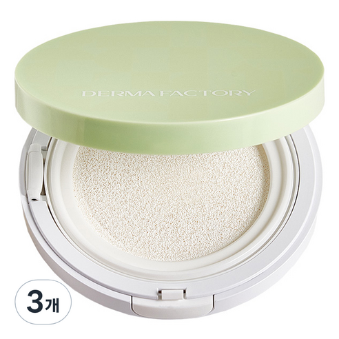 더마팩토리 무기자차 마일드 선쿠션 SPF50+ PA++++, 26g, 3개