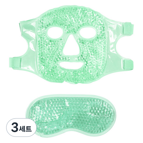 탑피아 시원한 쿨 안대 그린 세트, 3세트