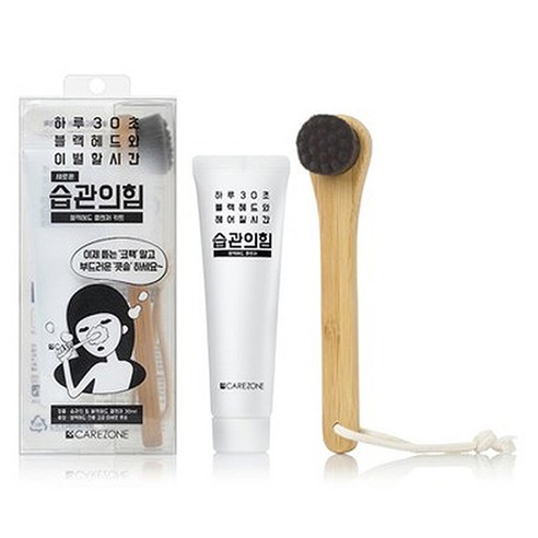 케어존 습관의 힘 블랙헤드 클렌저 세트 2종, 1세트