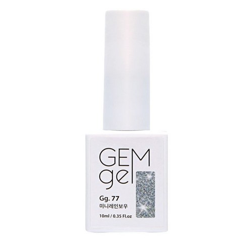 아이빛 네일아트 젬젤 컬러 젤네일, 77미니레인보우, 10ml, 1개