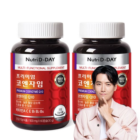 뉴트리디데이 프리미엄 코엔자임 Q10 30g, 60정, 2개