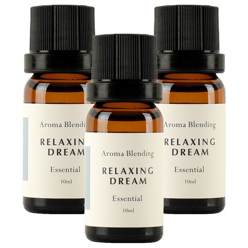 소소코 아로마블랜딩 에센셜오일 릴렉싱 드림, 3개, 10ml