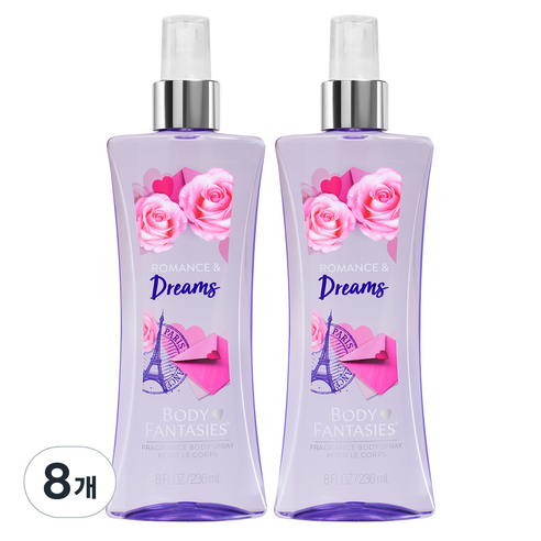 바디판타지 바디미스트 로맨스 앤 드림스, 236ml, 8개