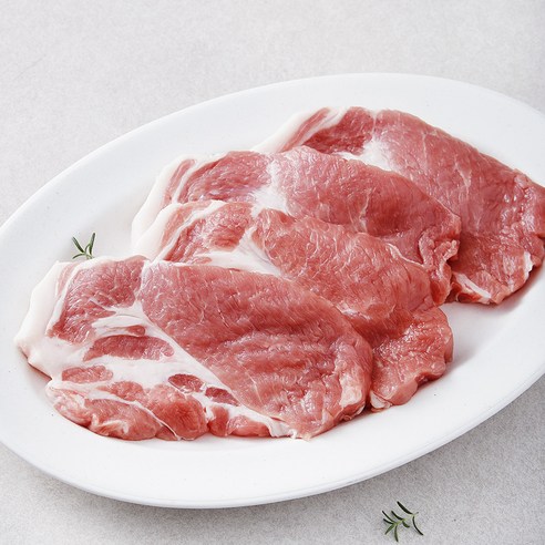 신선하고 부드러운 한돈 목살의 구이 진수