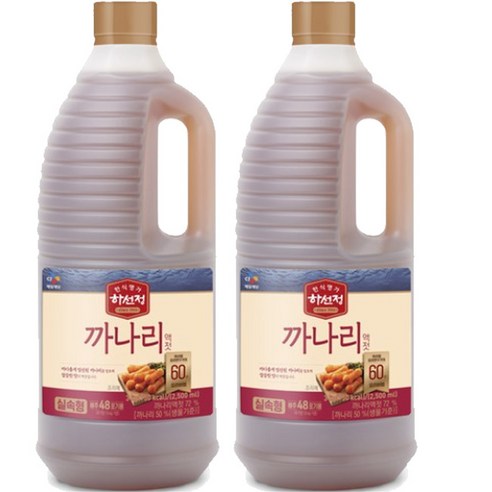 하선정 까나리액젓 알뜰형, 3kg, 2개