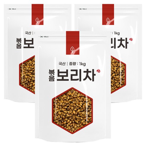 자연초 볶음 보리차, 1kg, 3개, 1개입