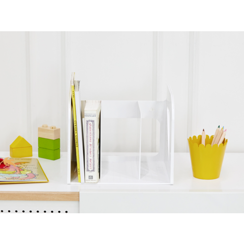 좁은 책상 공간을 넓게, 시스맥스 EL 책꽂이 3단으로 효율적인 정리!