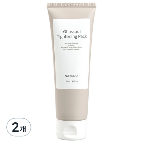 누리숲 피지아웃 가슬 타이트닝팩 120ml, 1개입, 2개