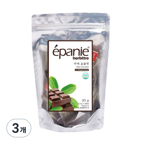 에빠니 차 티백 허브차, 1.5g, 20개입, 3개