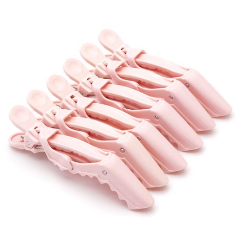 사랑스러운 핑크빛 물결, 베이51 헤어클립으로 완성하는 스타일 악어집게핀