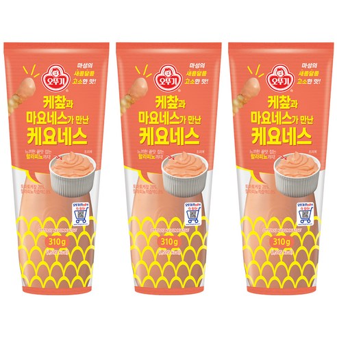 오뚜기 케요네스, 310g, 3개