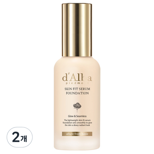 달바 스킨 핏 세럼 파운데이션 30ml, 21호, 2개