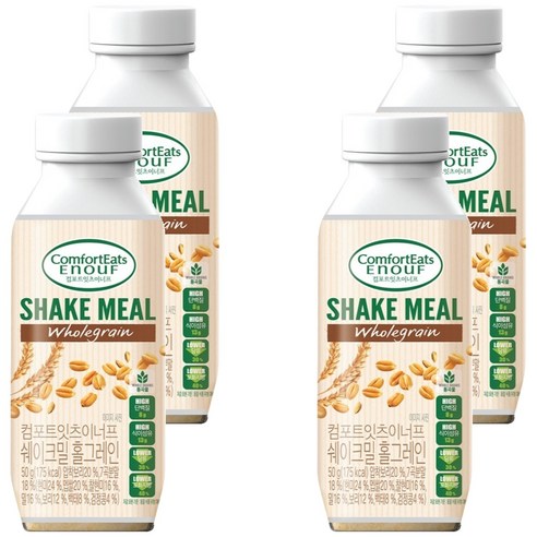 컴포트잇츠이너프 쉐이크밀 홀그레인, 50g, 4개