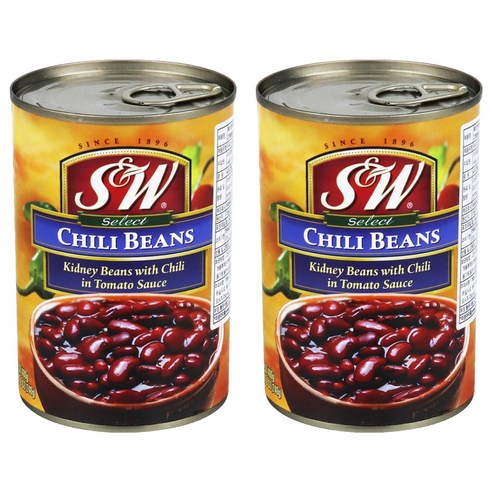 에스앤더블유 칠리빈스, 400g, 2개