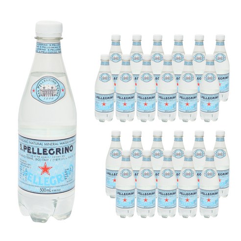산펠레그리노 탄산수 플레인, 500ml, 24개
