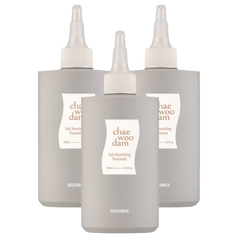 씨드비 채우담 모발 영양 트리트먼트, 300ml, 3개