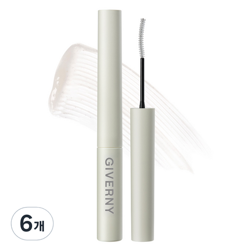 지베르니 밀착 센서티브 마스카라 픽서 3g, 00 클리어, 6개