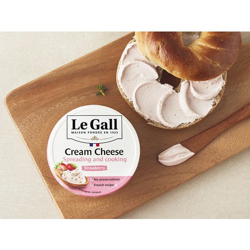 입 안 가득 퍼지는 행복한 딸기의 향연, 르갈 크림치즈 딸기