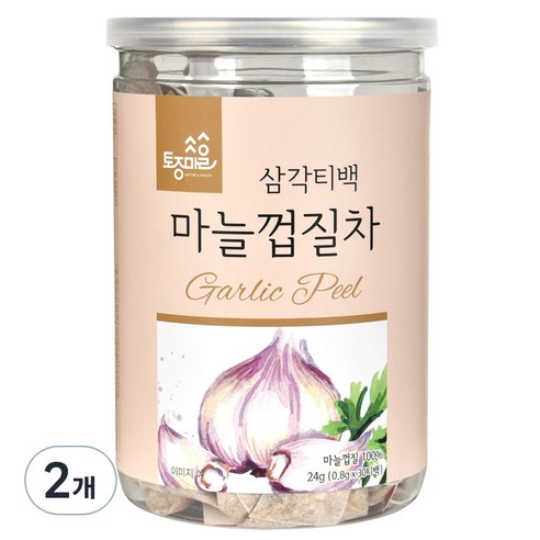 토종마을 마늘 껍질차 삼각티백, 0.8g, 30개입, 1개