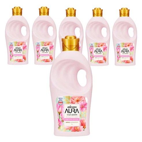 AURA 윌 유 메리미 일반 섬유유연제 본품, 200ml, 3개