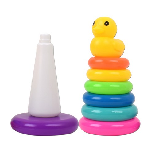 7단 오리 링토스 링쌓기로 우리 아이의 즐거운 성장 여정을 시작하세요!