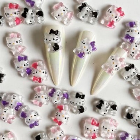 귀요미 네일파츠 세트 KN-P1049, 혼합색상, 1세트