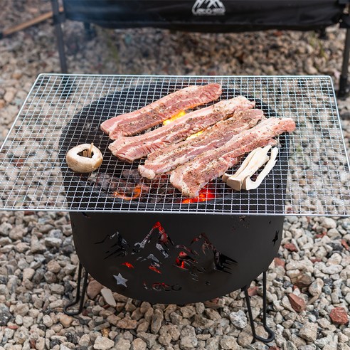 야외 활동을 위한 필수품: 레토 접이식 원통형 캠핑 화로대