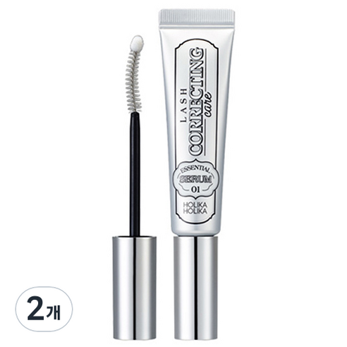 홀리카홀리카 래쉬 코렉팅 케어 에센셜 세럼, 2개, 9ml