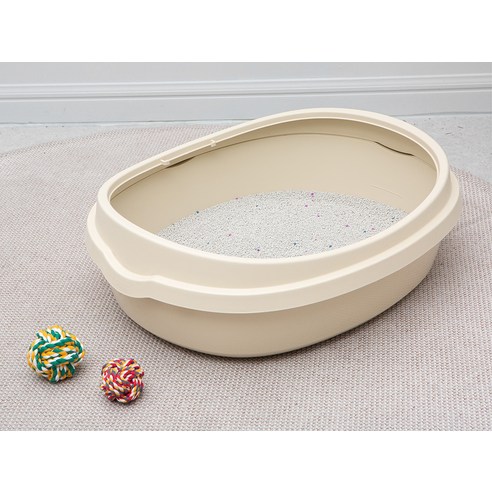 고양이에게 이상적인 깔끔하고 위생적인 배변 공간