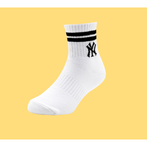 MLB 아동용 빅 투라인 로고 중목 양말: 우리 아이 발에 자유와 스타일을!