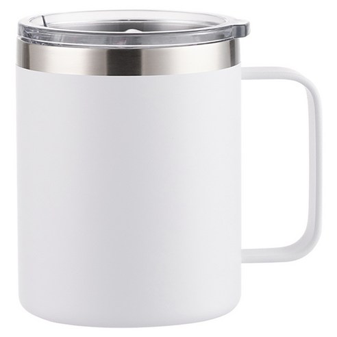 워터하마 비비드 텀블러 머그컵 360ml, 화이트, 1개