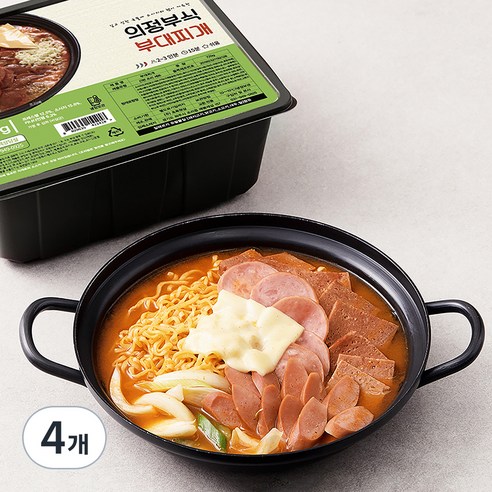초록햇살 의정부식 부대찌개, 720g, 4개