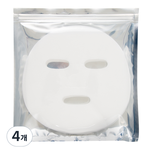 비타할로 DIY 마스크시트 100% 순면 거즈 50매, 4개, 무향