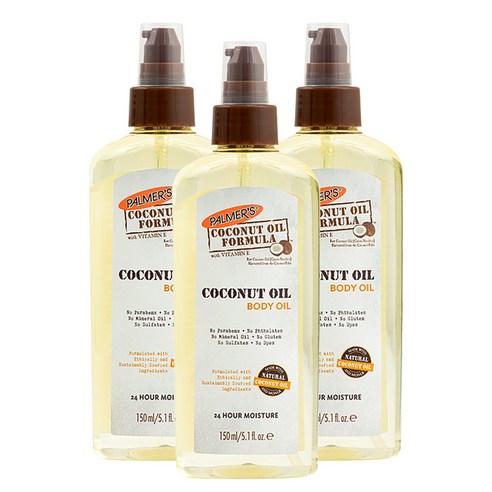 파머스 코코넛오일 바디오일, 150ml, 3개