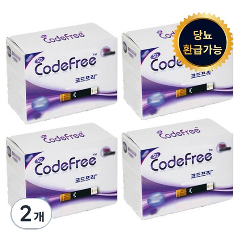 SD코드프리 혈당시험지, 50개입, 8개
