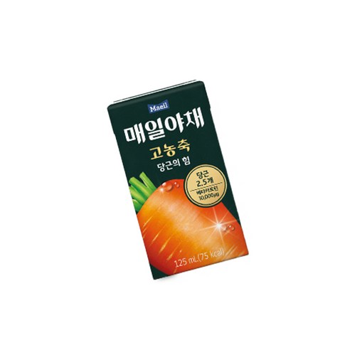 간편하게 챙기는 아침 활력 매일야채 당근의 힘