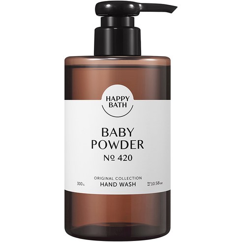 해피바스 오리지널 컬렉션 베이비파우더 핸드워시, 1개, 300ml