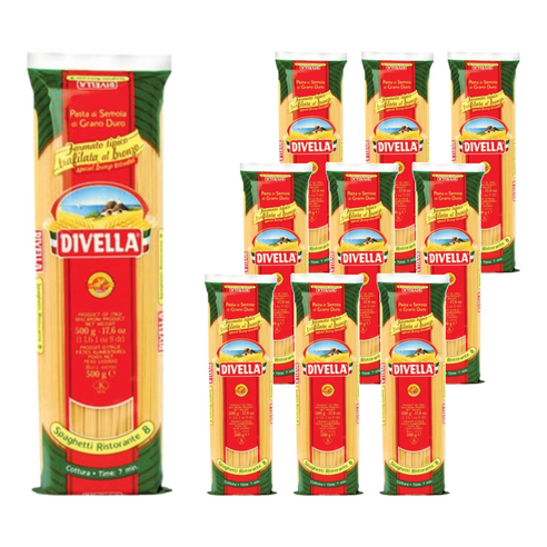 디벨라 파스타 동압출스파게티, 500g, 10개