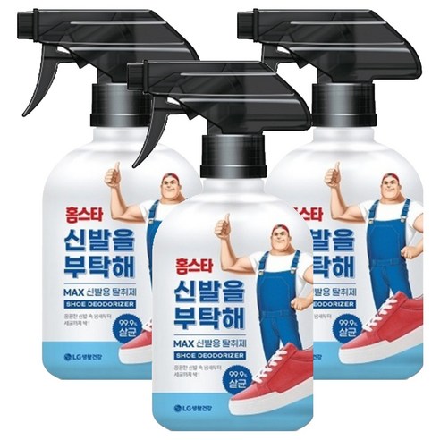 홈스타 신발을 부탁해 탈취제, 500ml, 3개
