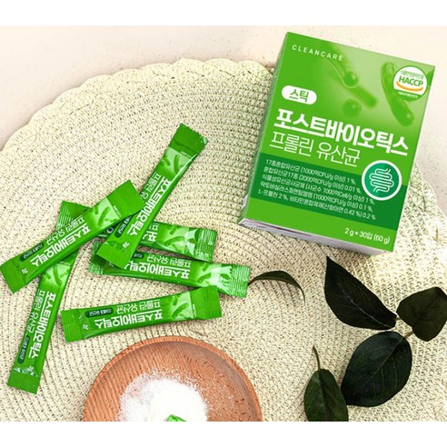 클린케어 포스트바이오틱스 프롤린 유산균, 60g, 3개