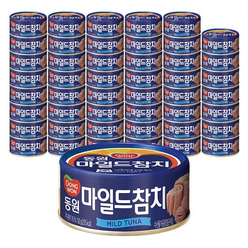동원 마일드 참치, 150g, 48개