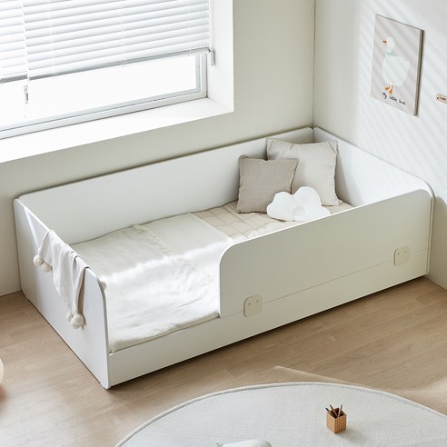 웰퍼니쳐 봄봄 저상형 안전가드 프레임 단품 리뷰 유아침대