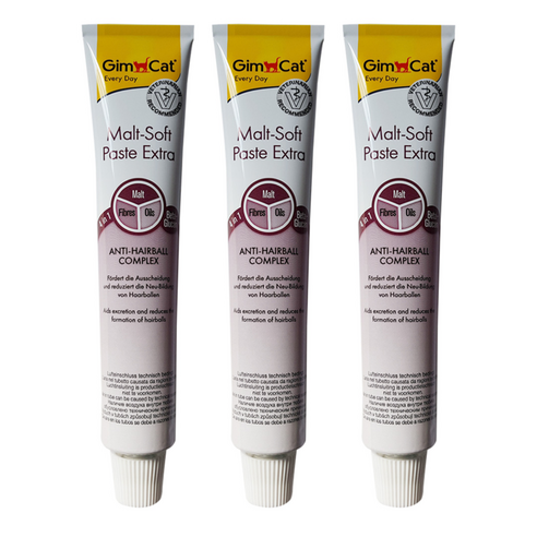 짐캣 고양이 페이스트 엑스트라 영양제, 50g, 헤어볼, 3개