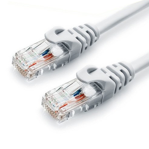 ANYPORT PLUS 고급형 랜선 CAT5.E UTP 10m, 그레이, 1개