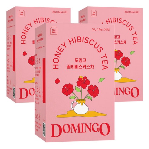 도밍고 꿀히비스커스차, 1.5g, 20개입, 3개