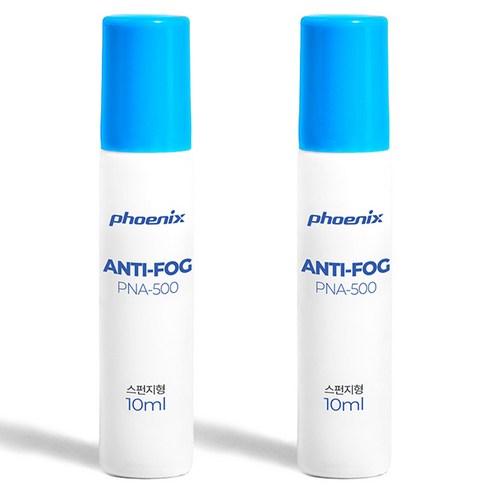 피닉스 김서림 방지 스펀지형 안티포그액 PNA-500, 10ml, 2개 세트 수영/수상스포츠 피닉스 김서림 방지 스펀지형 안티포그액 PNA-500, 10ml, 2개 세트 수영/수상스포츠