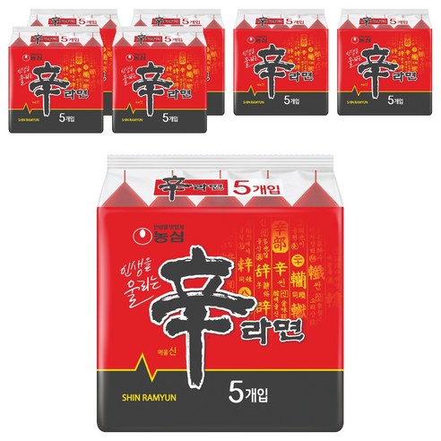 신라면 120g, 35개