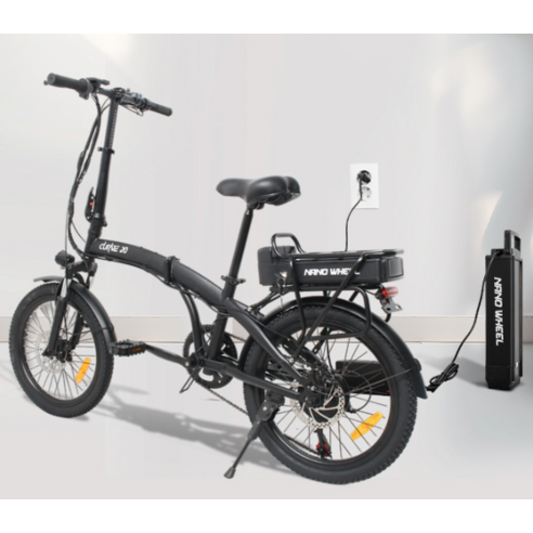 언덕길도 문제없는 자유, 나노휠 커브20 프리미엄 전기자전거